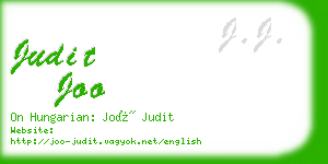 judit joo business card